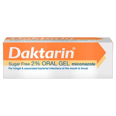 Daktarin Cream & Gel (miconazole) .